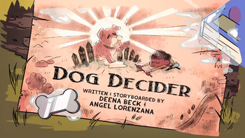 Dog Decider titlecard