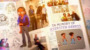 A memorial for her at the end of ""