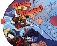 Promo art for "Power Punchers" by Jason Dwyer