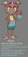 Edie character design/concept art