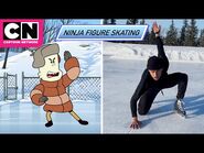 Elladj Baldé vs JP in Ninja Figure Skating - Craig of the Creek - Cartoon Network