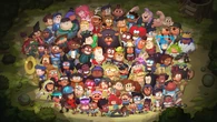 Benjamin Anders' drawing of all of the creek kids