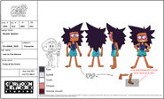 Sewer Queen Modelsheet