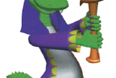 クラッシュバンディクー アクションフィギュア コモド・モー Komodo Moe Crash Bandicoot Komodo Moe Figure Larger Version 7.5 Inch