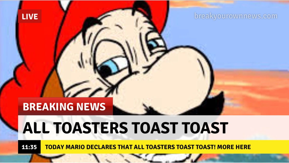 Toasters for Toast Movement Crappynintendo Wiki Fandom