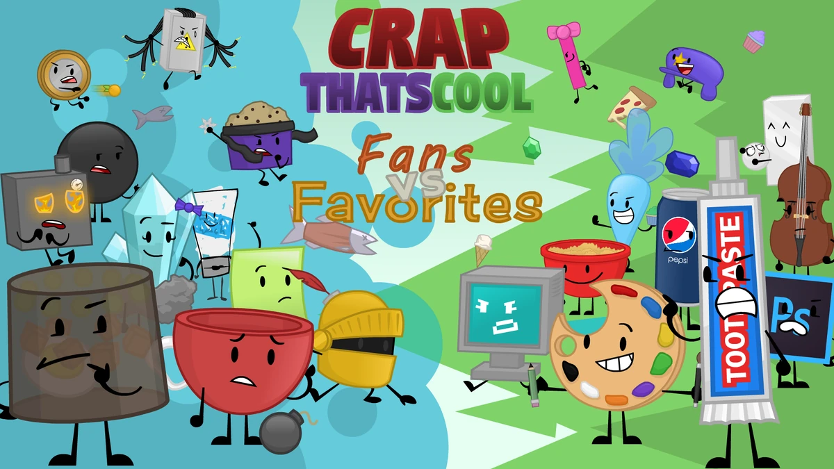 CRAPthatscool Fans Vs Favorites (season 4) CRAPThatsCool Wiki Fandom