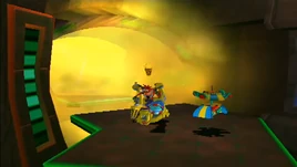 Vengeance de Cortex - Le feu aux caisses