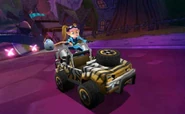 Dans un kart dans Crash Tag Team Racing