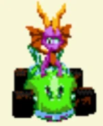 Crash Nitro Kart sur Gameboy Advance