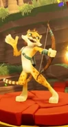 Sa pose de victoire dans Nitro-Fueled