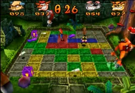 Crash Bash - Pogo Painter