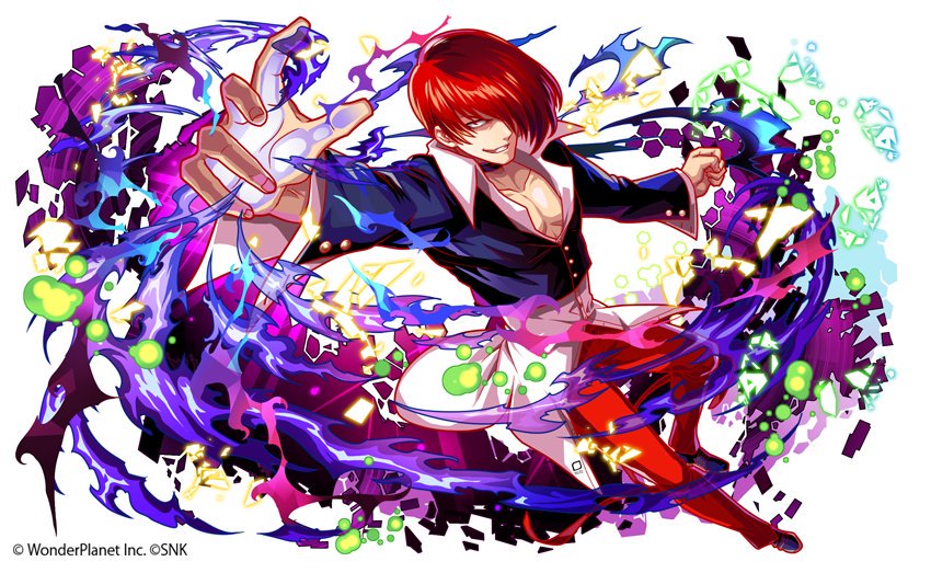 Iori Yagami - King of Fighters - Unbrindled Instinct - Character profile 