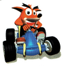 Un render promocional japonés de Crash