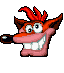 Icono de Crash de la versión Alpha