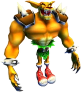 Tiny Tiger en Crash TwinSanity