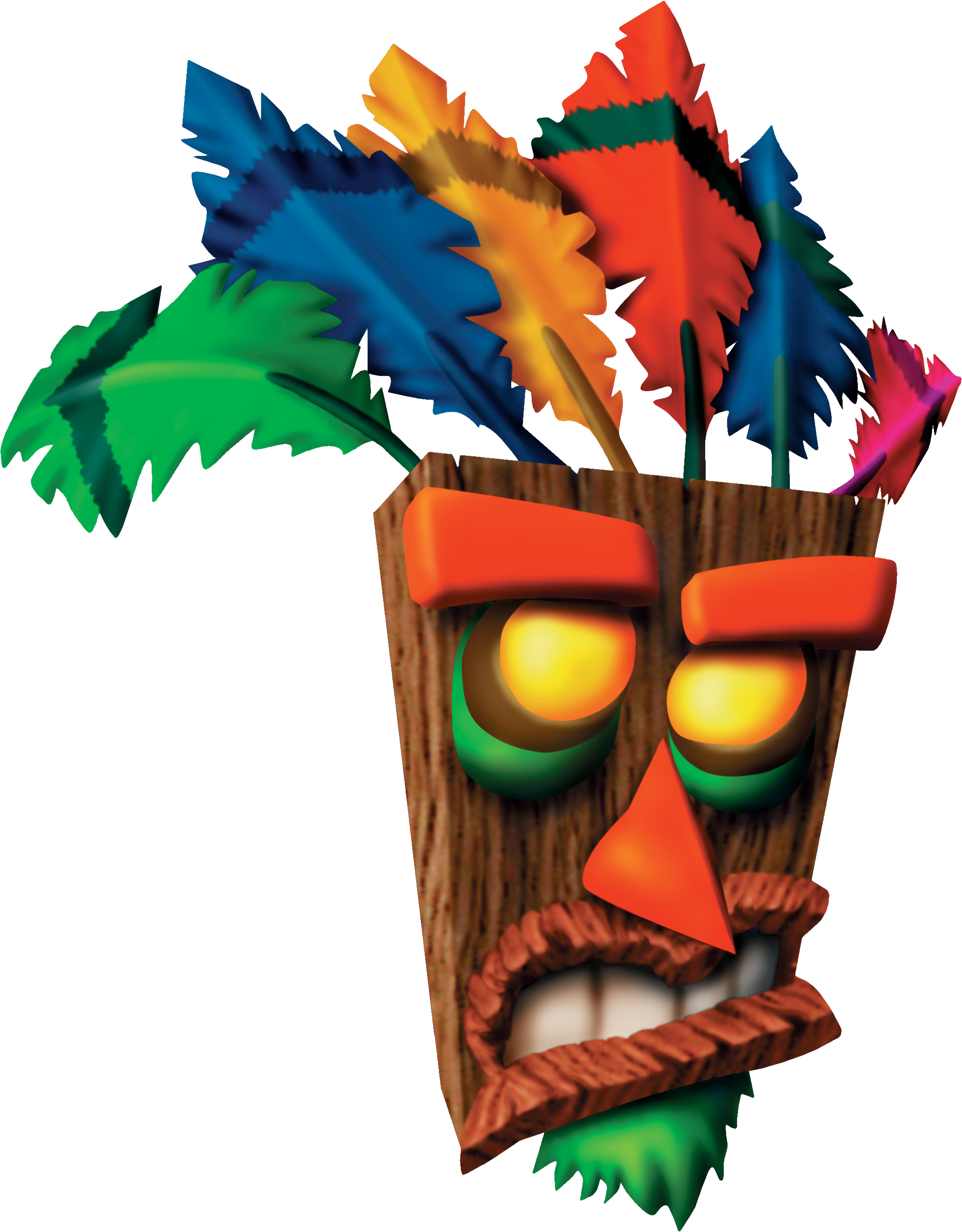 Aku Aku from Crash Bandicoot ! by Mireia on Dribbble