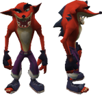 Crash Tag Team Racing Evil Crash Bandicoot