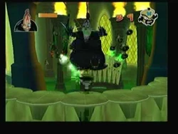 Screenshot Madame Amberly vastuksesta pelissä 