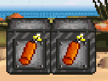 Una caja de TNT en la versión GBA de Crash of the Titans.