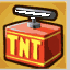 El icono de caja TNT de Crash Bandicoot Nitro Kart 3D.