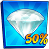 A gem in the icon for the "Like a Rhinestone Bandicoot" trophy for It's About Time