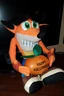 A 2004 Halloween Crash plush by Toy Network