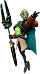 Promo render of Nefarious Tropy (female).