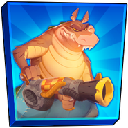 Dingodile in the icon of the "Bad Signs" trophy