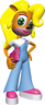 Coco's promotional model in The Wrath of Cortex.