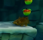 A calm porcupine in the N Sane Trilogy.