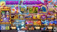 Season 3 calendar