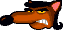 Pinstripe's icon in Crash Bandicoot.