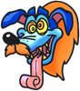 Ripper Roo's mugshot from the N. Sane Trilogy remake of Cortex Strikes Back