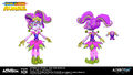 Concept art of Coco's Pixie skin by Christian Schob.