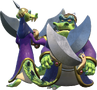 Crash Bandicoot North. Sane Trilogy Komodo Joe and Komodo Moe