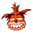 Fake Crash's sad emote