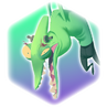 N. Brio in the Dr. N. Brio's Pterodactyl Form emblem