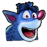 Crash's Blue Hyena icon