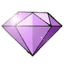 Purple gem icon