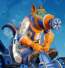 Dingodile's Space Hazmat skin