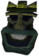 A Tiki's happy face in Cortex Strikes Back