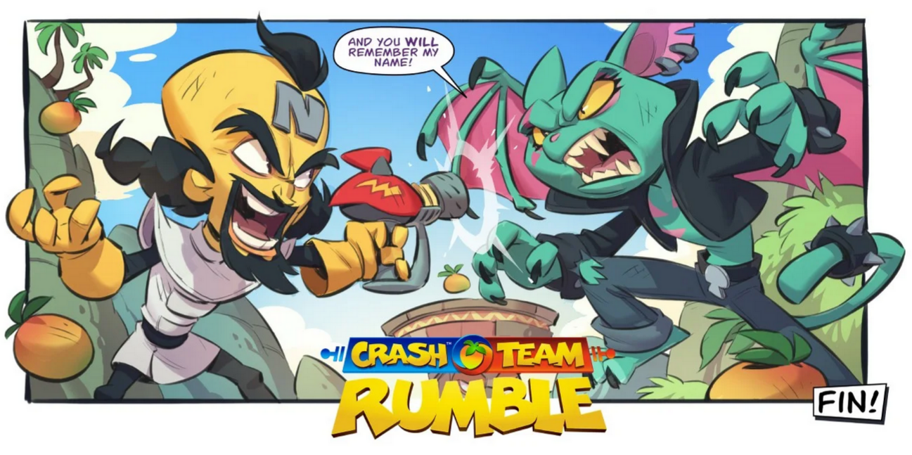 Crash Team Rumble promotional comics, Bandipedia
