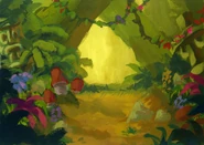 Concept of the jungle levels