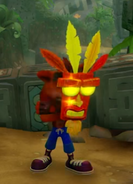 Aku Aku Invincibility in the N. Sane Trilogy