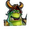 Gnasty Gnorc's mugshot from Crash Team Racing Nitro-Fueled