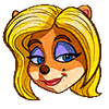 Isabella's portrait sticker from Crash Team Racing Nitro-Fueled