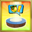 A Wumpa fruit in the icon of the "Teamwork for the Win" trophy for Crash Team Rumble.