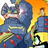 Cortex in concept art for the totem god fight