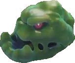 A green blob from the Crash Bandicoot N. Sane Trilogy