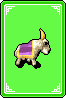 The Goat's trading came card from Crash Bandicoot Purple: Ripto's Rampage.